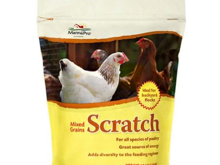 Scratch Mixed Grains for Poultry 10 lbs by Manna Pro on Sale