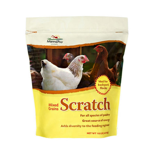 Scratch Mixed Grains for Poultry 10 lbs by Manna Pro on Sale