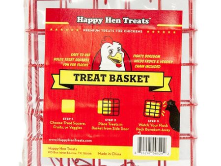 Poultry Treat Square Basket 1 Each by Happy Hen Treats Online Hot Sale