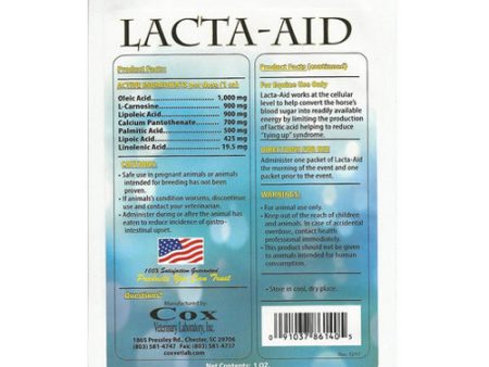 Lacta-Aid for Horses oz 1 Oz by Cox Veterinary Laboratory, Inc. Fashion