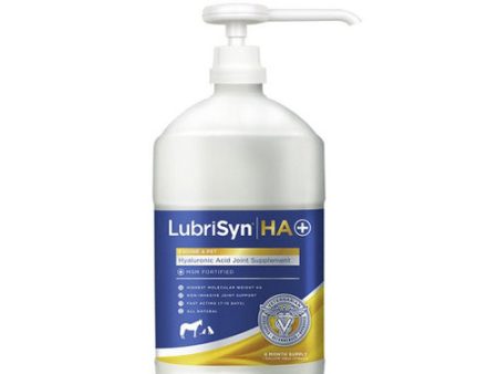 LubriSyn HA+ Horse & Pet Joint Supplement w pump 1 Gallon by Lubrisyn For Cheap