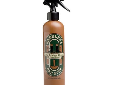 Saddler s One Step Total Leather Cleaner & Conditioner 8 Oz by Saddlers For Cheap