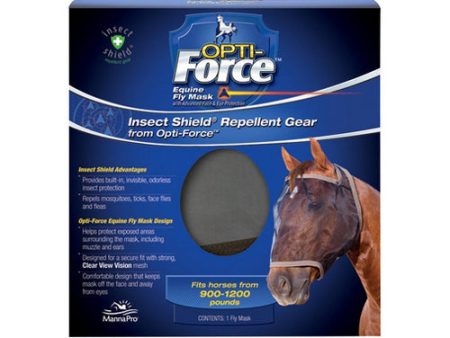 Opti-Force Equine Fly MaskHorse 1 Count by Manna Pro on Sale