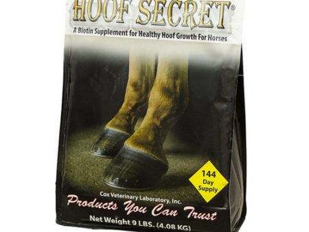 Hoof Secret  Biotin Supplement for Healthy Hooves 9 Lbs by Cox Veterinary Laboratory, Inc. Sale