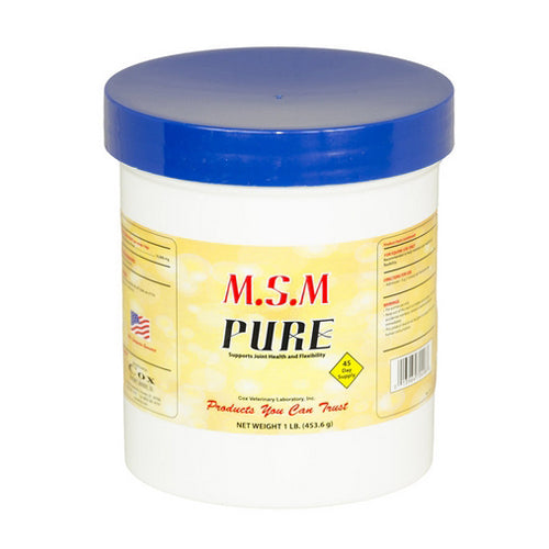 MSM Pure Horse Supplement 1 Lb by Cox Veterinary Laboratory, Inc. Sale