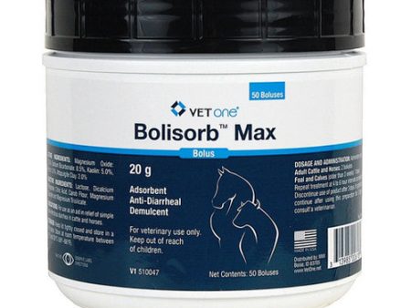 Bolisorb Boluses Max 50 Count by Vetone For Cheap