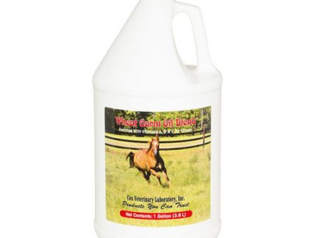 Wheat Germ Oil Blend for Horses 1 Gallon by Cox Veterinary Laboratory, Inc. Online Hot Sale