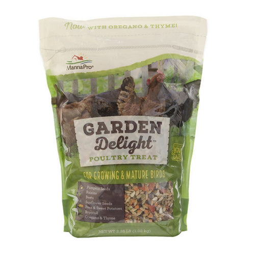 Garden Delight Poultry Treat 2.25 Lbs by Manna Pro Discount