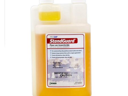 StandGuard Pour-On Insecticide for Cattle 30 Oz by Prozap Online