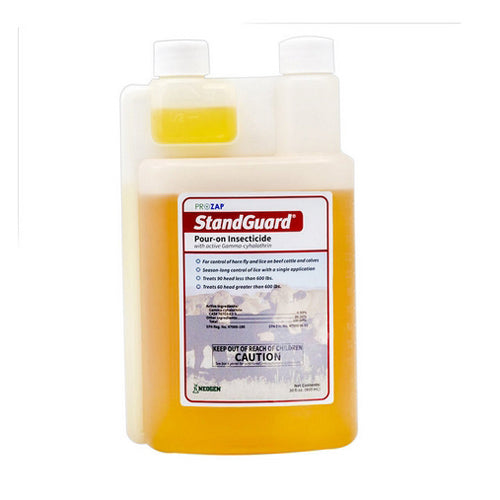 StandGuard Pour-On Insecticide for Cattle 30 Oz by Prozap Online