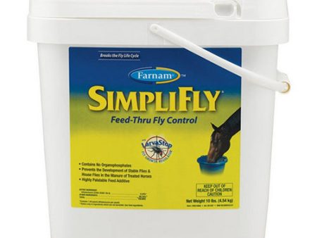 Farnam SimpliFly Feed-Thru Fly Control 10 Lbs by Farnam Fashion