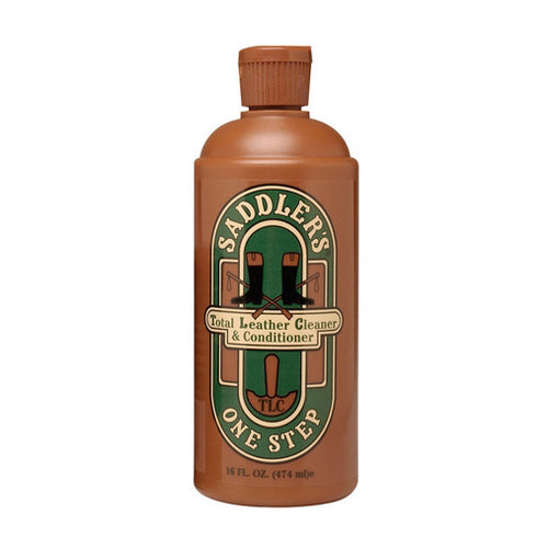 Saddler s One Step Total Leather Cleaner & Conditioner 16 Oz by Saddlers Hot on Sale