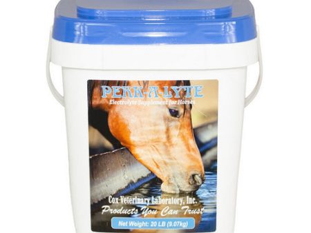 Perk-A-Lyte Powder for Horses 20 Lbs by Cox Veterinary Laboratory, Inc. Hot on Sale