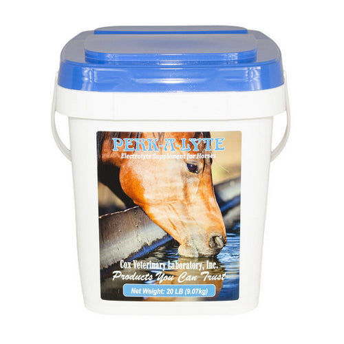 Perk-A-Lyte Powder for Horses 20 Lbs by Cox Veterinary Laboratory, Inc. Hot on Sale