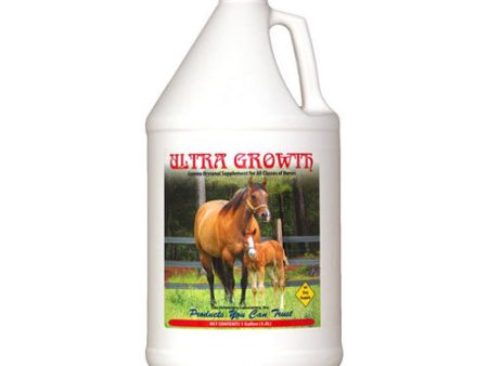 Ultra-Growth Muscle-Building Liquid Horse Supplement 1 Gallon by Cox Veterinary Laboratory, Inc. Online