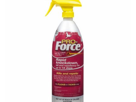 Pro-Force Fly Spray for Horses and Dogs 32 Oz by Manna Pro Online