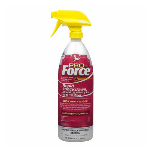 Pro-Force Fly Spray for Horses and Dogs 32 Oz by Manna Pro Online