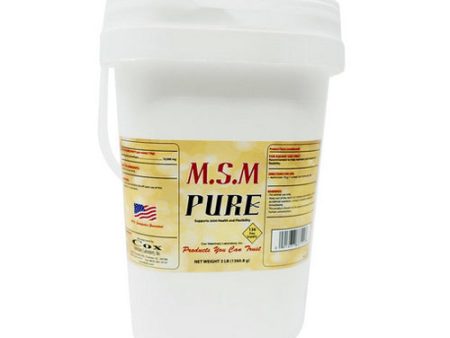 MSM Pure Horse Supplement3 lbs 3 Lbs by Cox Veterinary Laboratory, Inc. Fashion