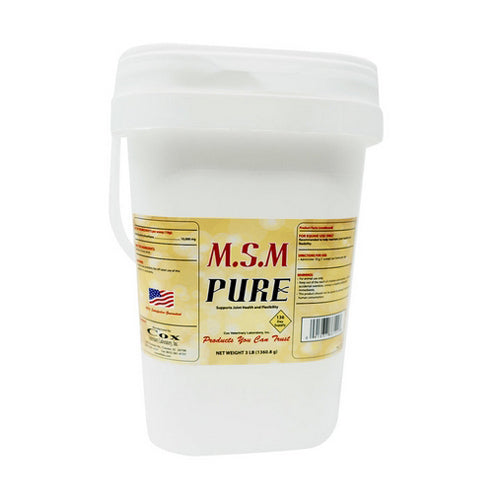 MSM Pure Horse Supplement3 lbs 3 Lbs by Cox Veterinary Laboratory, Inc. Fashion