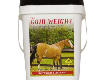 The Gain Weight Horse Supplement 8 Lbs by Cox Veterinary Laboratory, Inc. Hot on Sale