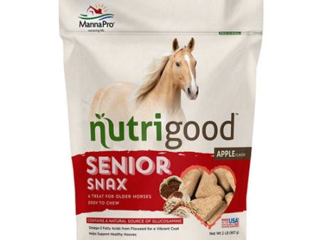 Nutrigood Senior Snax Horse Treats 2 Lbs by Manna Pro For Cheap