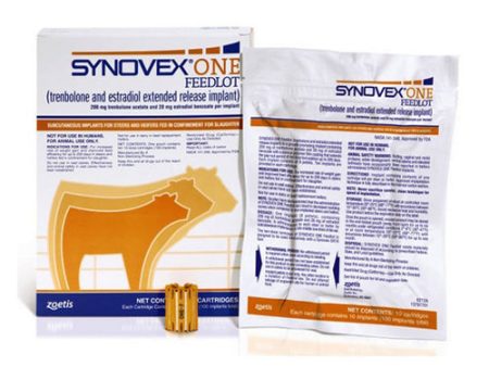 Synovex One Feedlot Implants 100 Dose by Zoetis Fashion