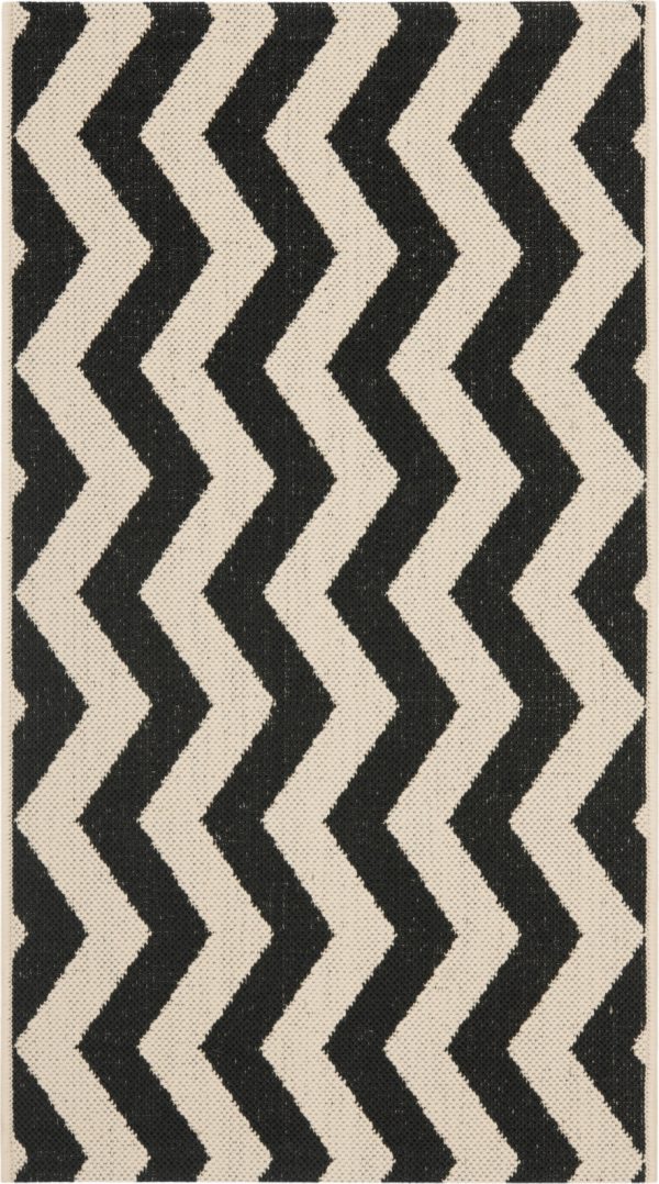 Safavieh Courtyard CY6245 Black Beige Area Rug Sale