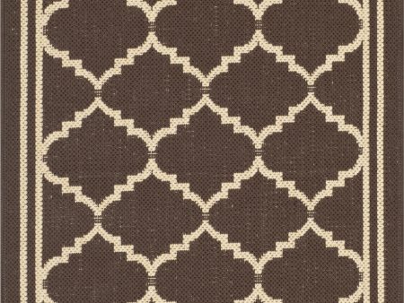 Safavieh Courtyard CY6889 Chocolate Cream Area Rug Cheap