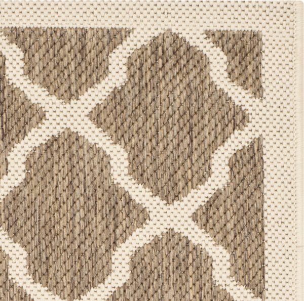 Safavieh Courtyard CY6903 Brown Bone Area Rug Cheap