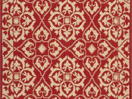 Safavieh Courtyard CY6550 Red Creme Area Rug Discount