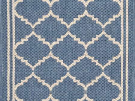 Safavieh Courtyard CY6889 Blue Beige Area Rug Discount