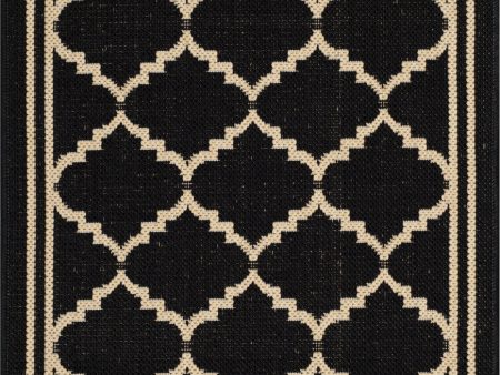 Safavieh Courtyard CY6889 Black Creme Area Rug Hot on Sale