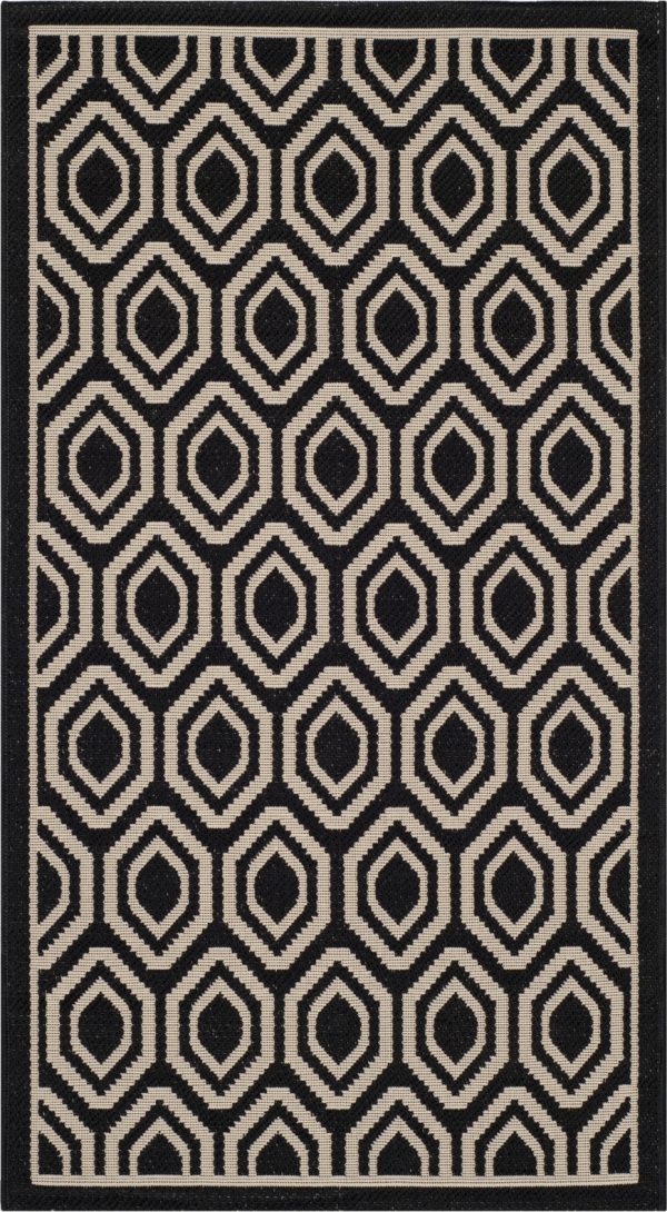 Safavieh Courtyard CY6902 Black Beige Area Rug Supply