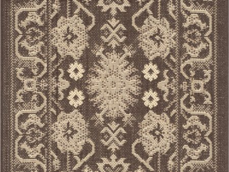 Safavieh Courtyard CY6727 Chocolate Cream Area Rug Hot on Sale