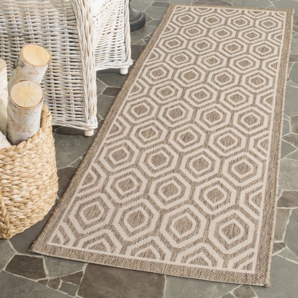 Safavieh Courtyard CY6902 Brown Bone Area Rug Online