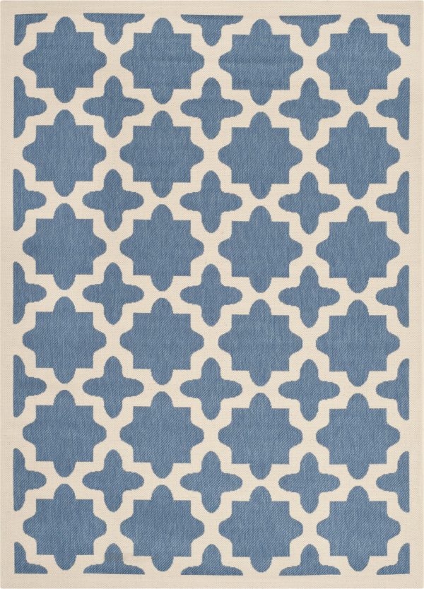 Safavieh Courtyard CY6913 Blue Beige Area Rug Sale