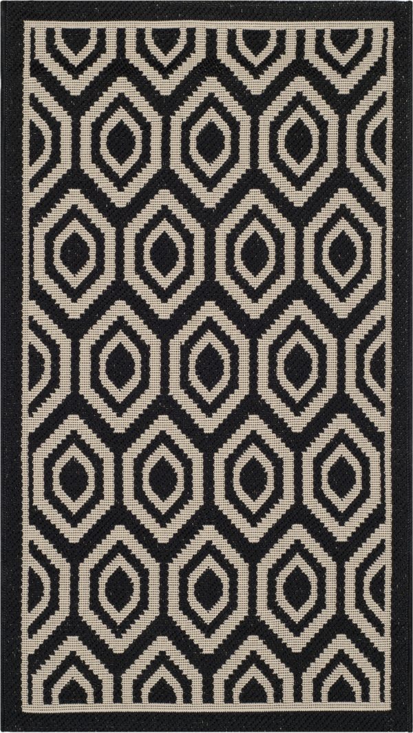 Safavieh Courtyard CY6902 Black Beige Area Rug Supply