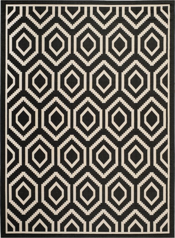 Safavieh Courtyard CY6902 Black Beige Area Rug Supply