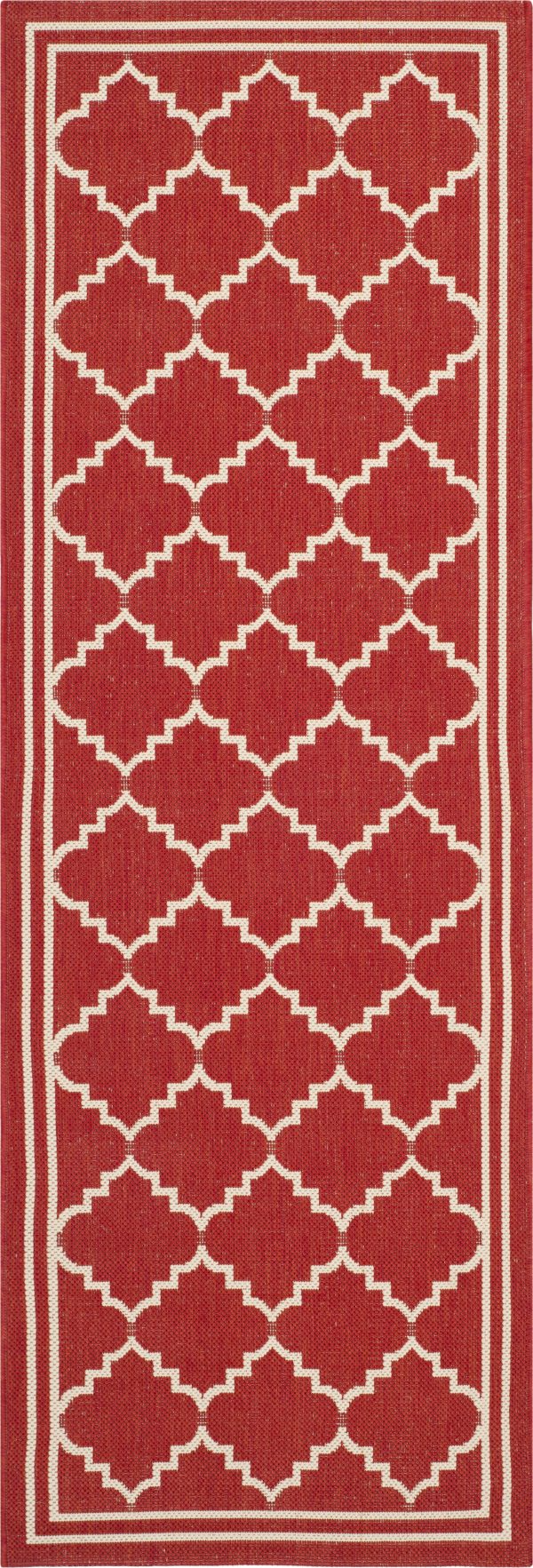 Safavieh Courtyard CY6889 Red Beige Area Rug Discount