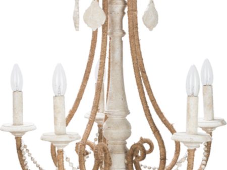 Surya Ambrose ABO-001 Cream Chandelier Sale