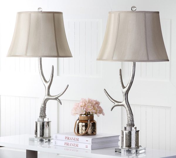 Safavieh Adele Antler Table Lamp Silver Online Hot Sale