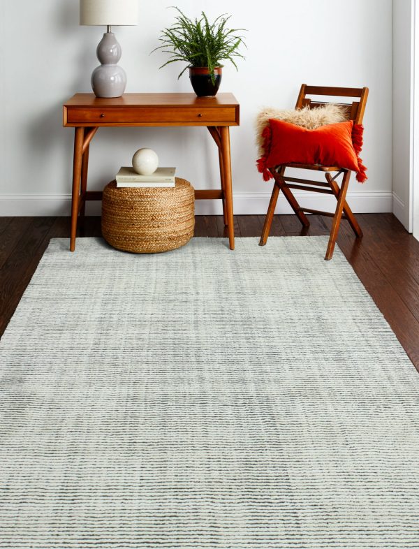 Bashian Contempo S176-ALM211 Ivory Grey Area Rug Hot on Sale