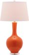 Safavieh Blanche Gourd Lamp Orange Supply