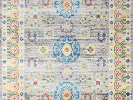 Bashian Charleston C186-RO75A Grey Area Rug Sale