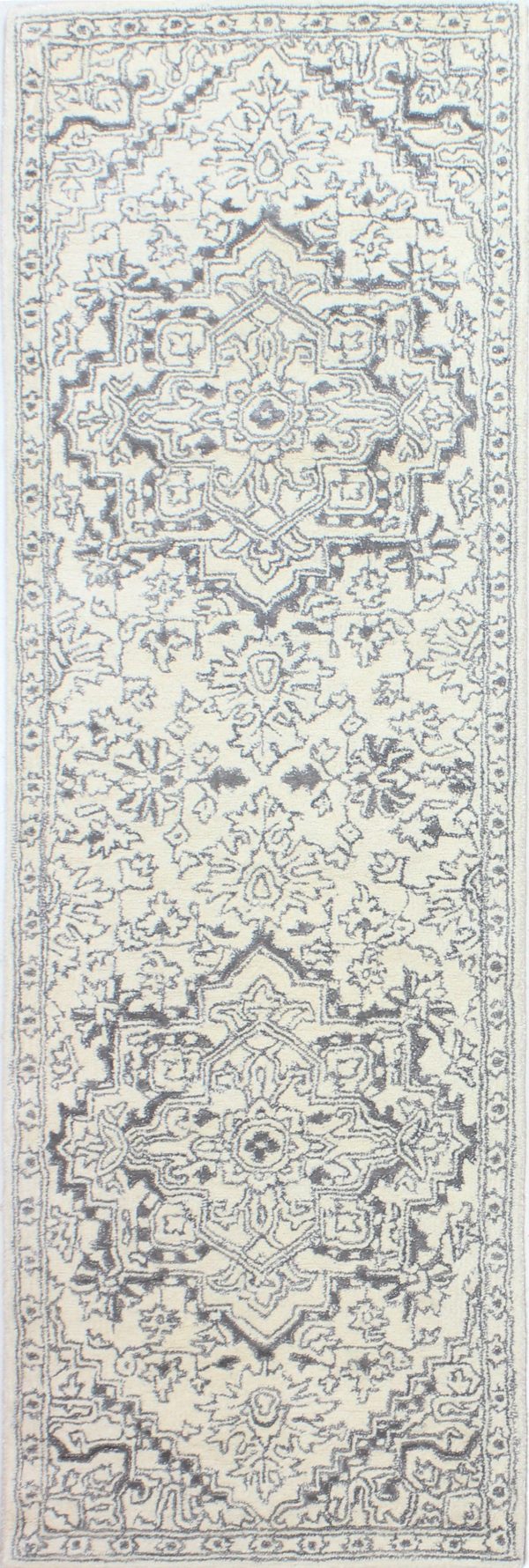 Bashian Greenwich R129-HG350 Ivory Area Rug Fashion