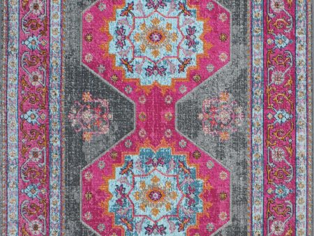 Bashian Heritage H114-Z051A Grey Area Rug Online