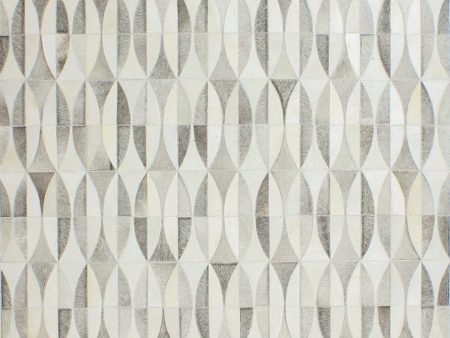 Bashian Santa Fe H112-H30 Grey Area Rug For Sale