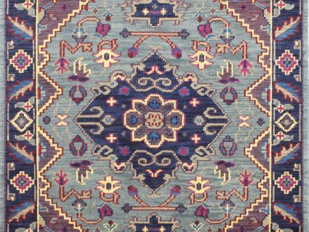 Bashian Artifact A154-AR109 Teal Area Rug Discount