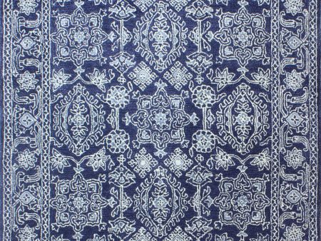 Bashian Greenwich R129-HG352 Navy Area Rug Supply