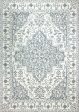 Bashian Valencia R131-BNAL89 Ivory Grey Area Rug Online now